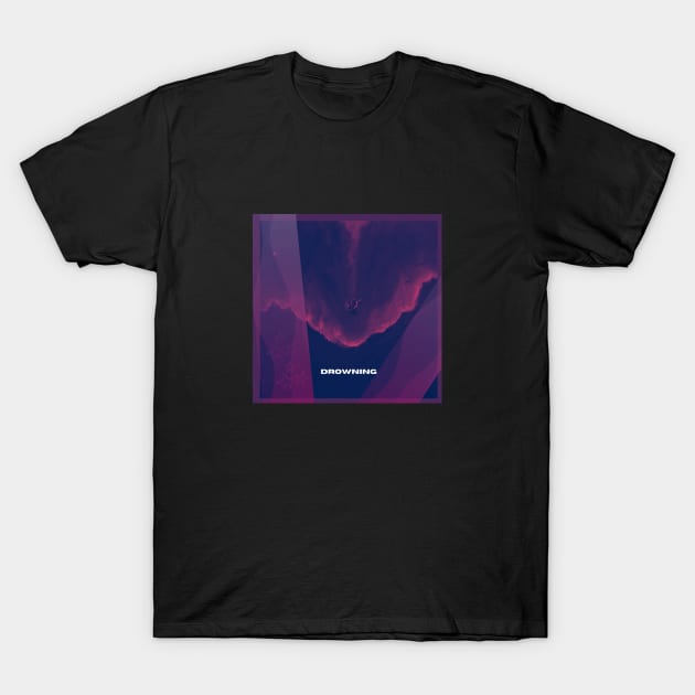 Drowning design T-Shirt by aholic